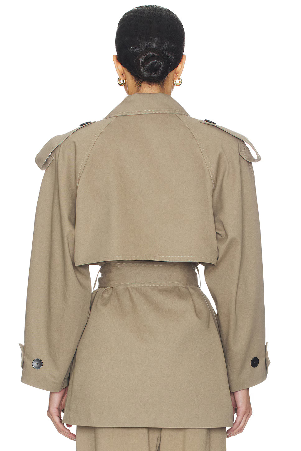 Terra Ecru Trench Coat