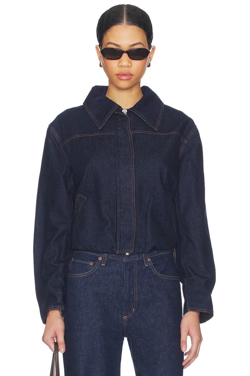 Paris Denim Jacket – Navy
