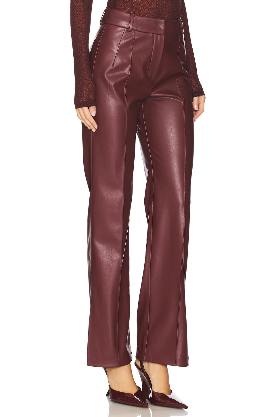 Paris Trousers – Burgundy