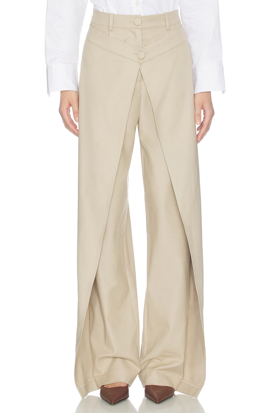 Reign Beige Trousers