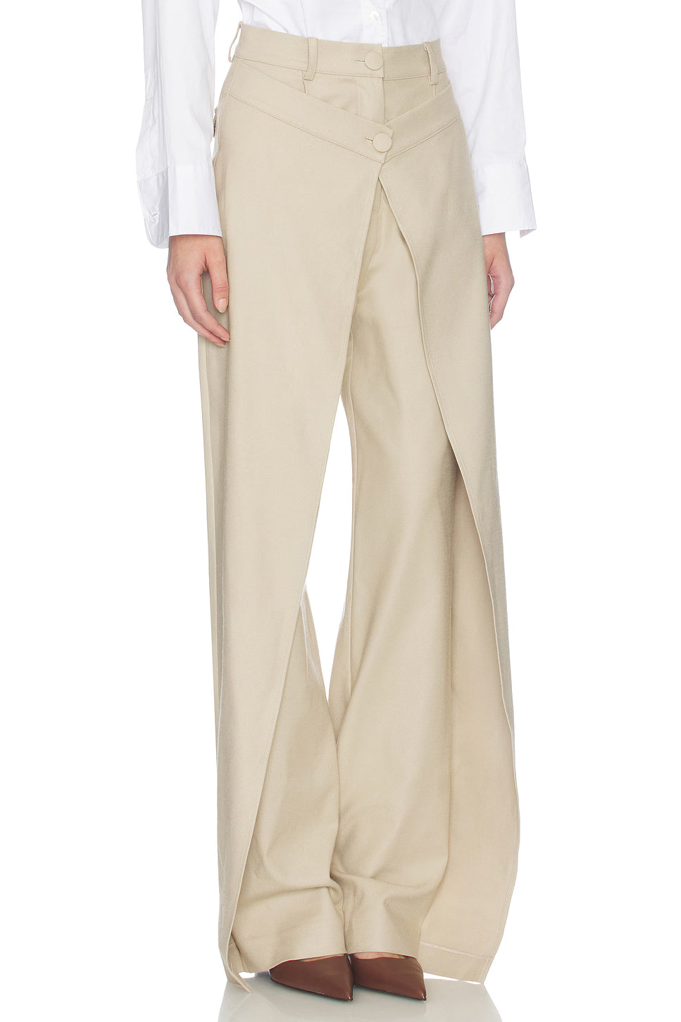 Reign Beige Trousers