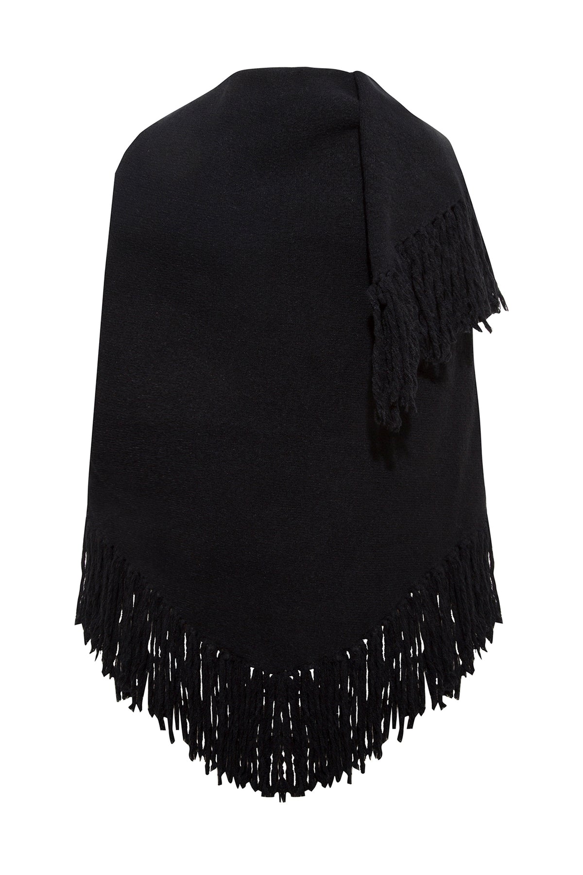 Elora Knit Shawl – Black