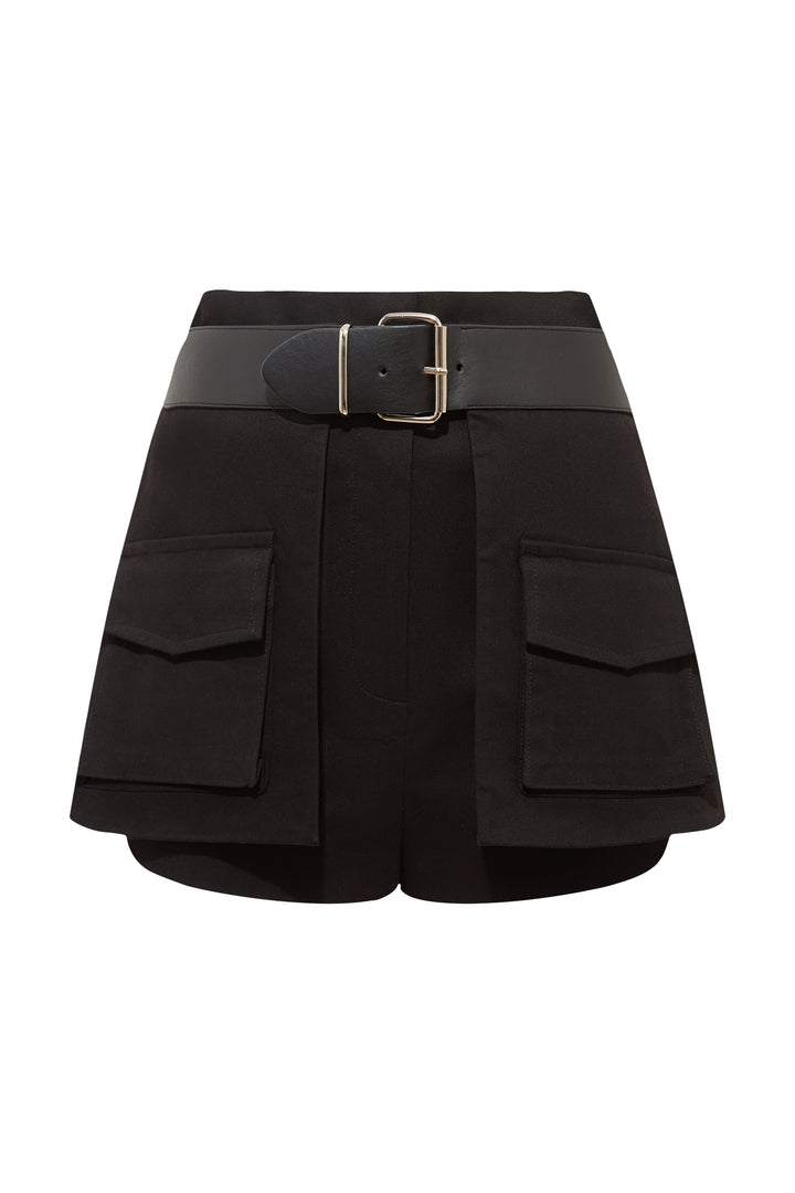 Lina Black Short-Skirt
