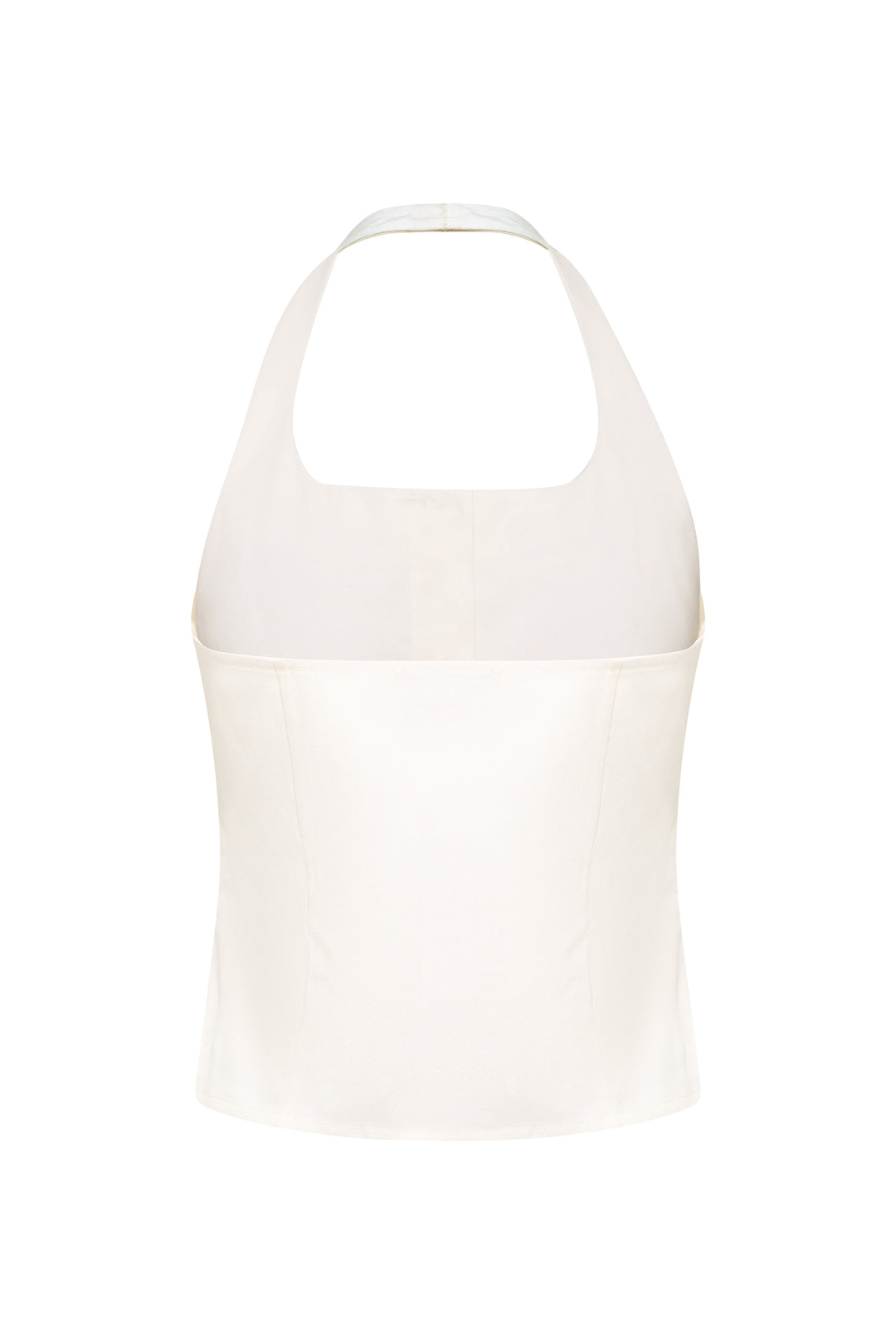 Orza White Bustier
