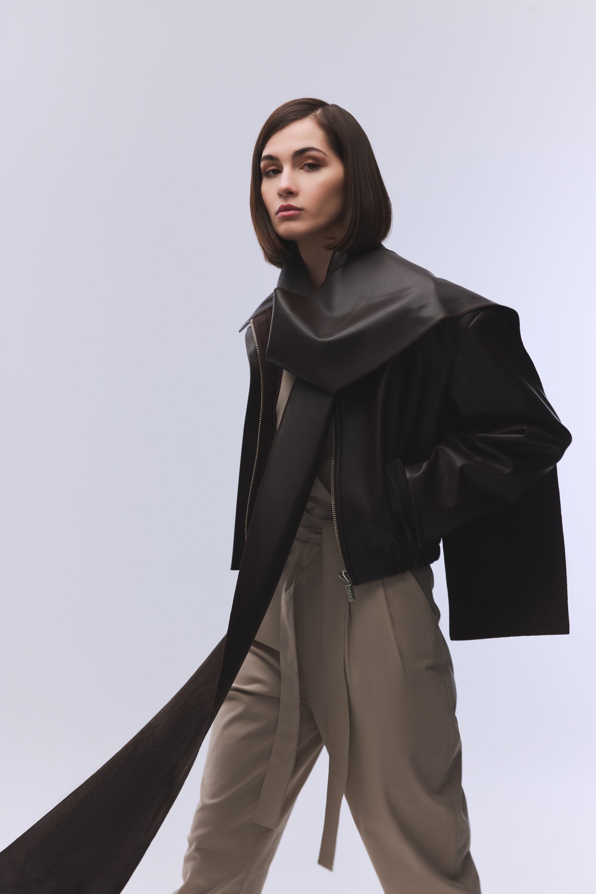 Paris Dark Brown Leather Jacket – EN-SELMACILEK