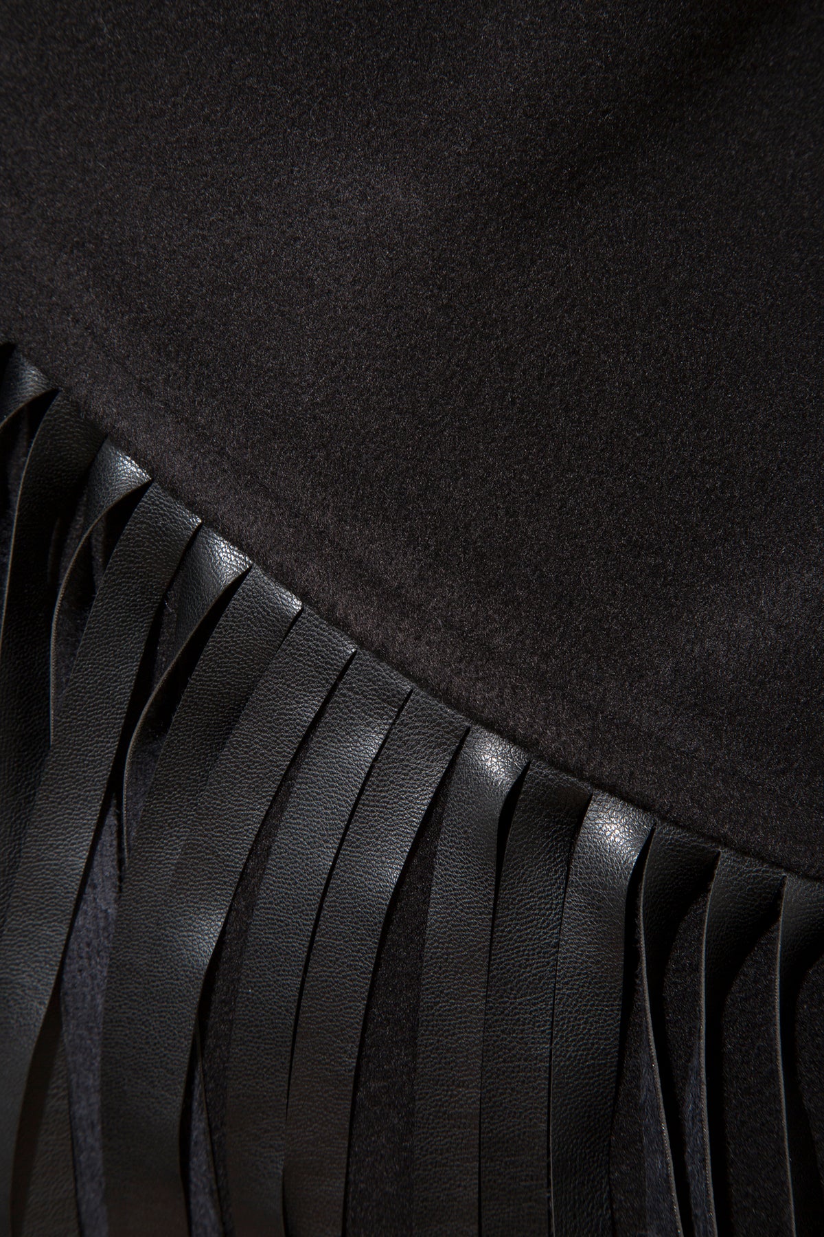 Elora Melton Shawl – Black