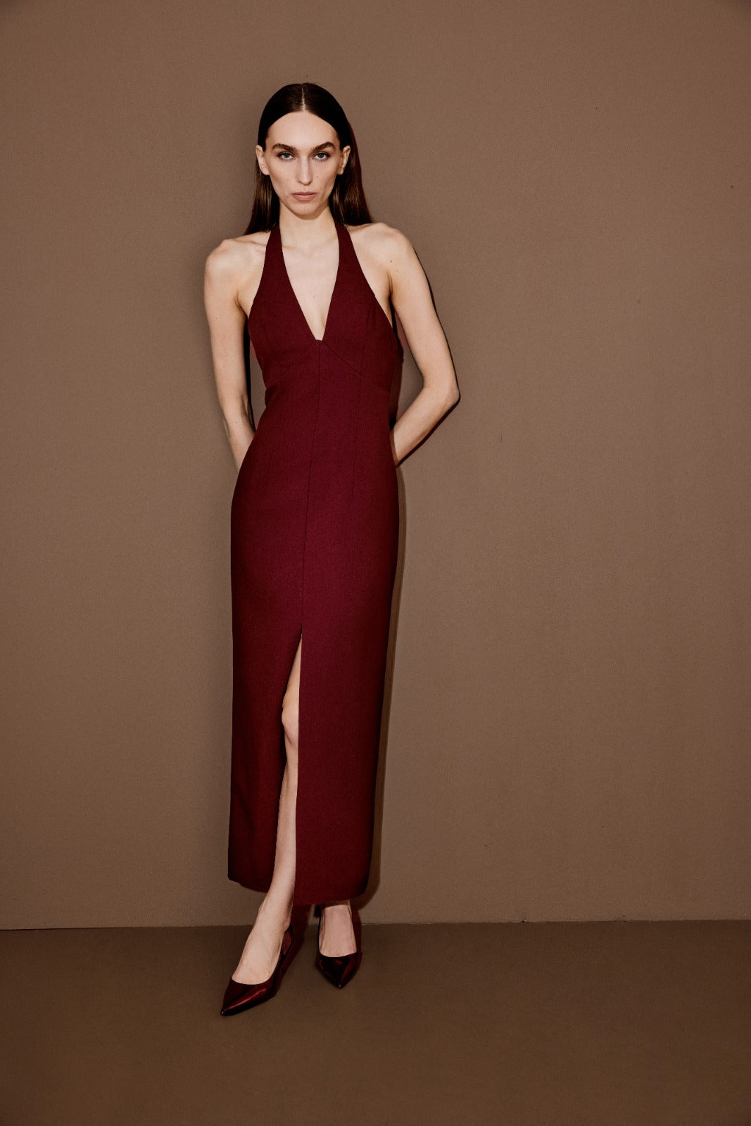 Look 15, Astra Dress and Obsidia Jumpsuit, Fall / Winter 25–26