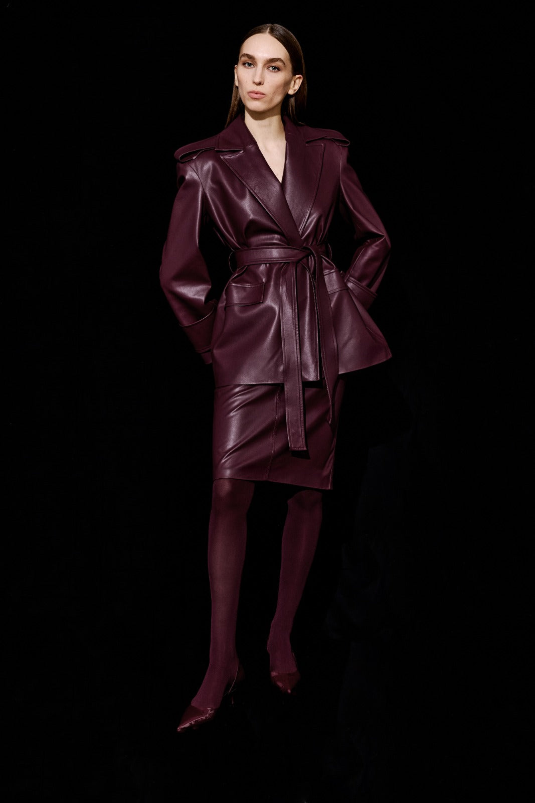 Raze Burgundy Jacket