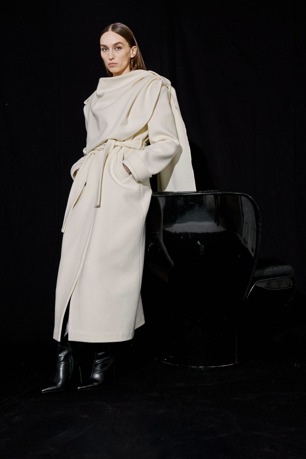 Eos Coat – Ecru