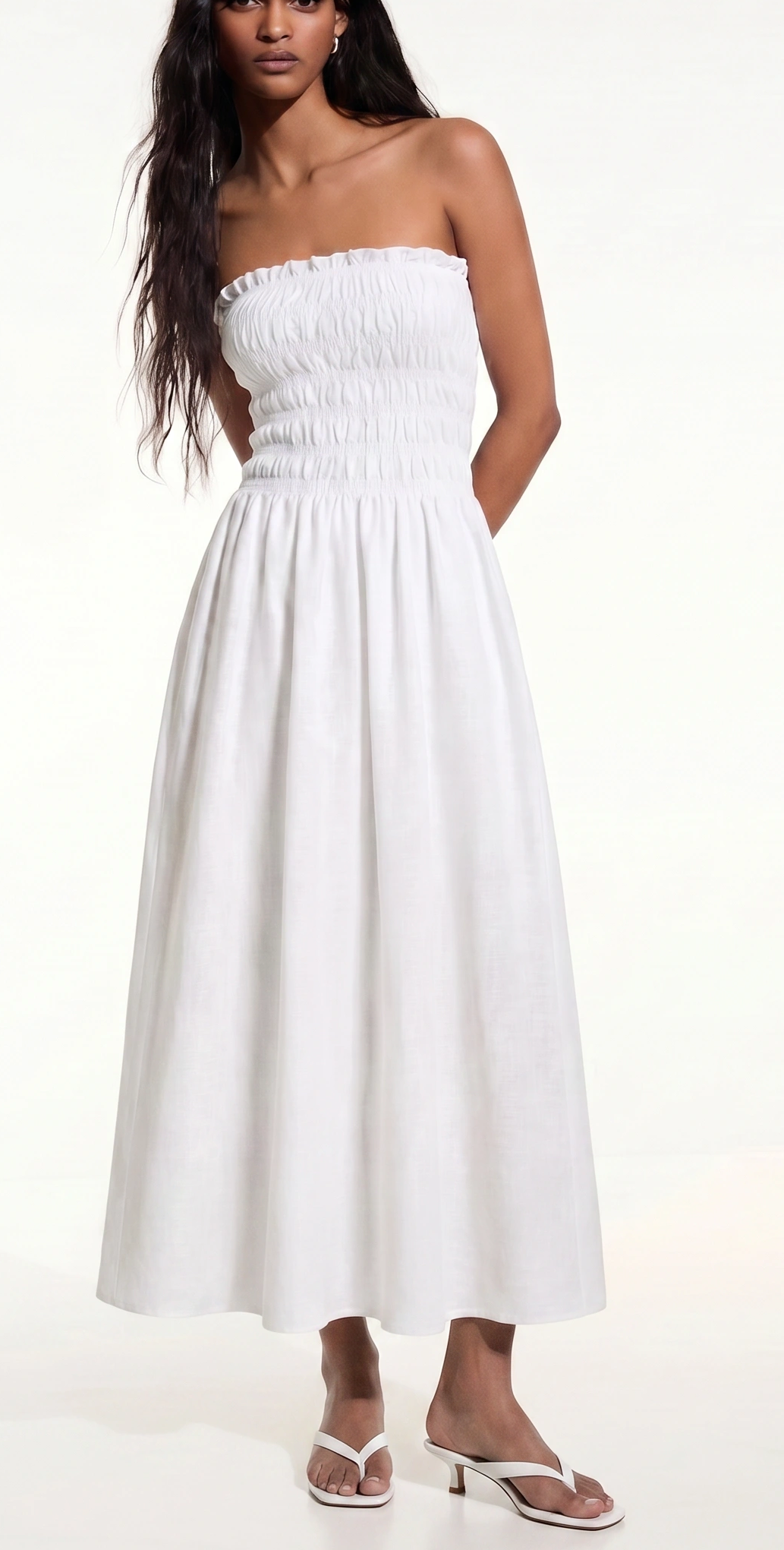 Talia Ecru Dress