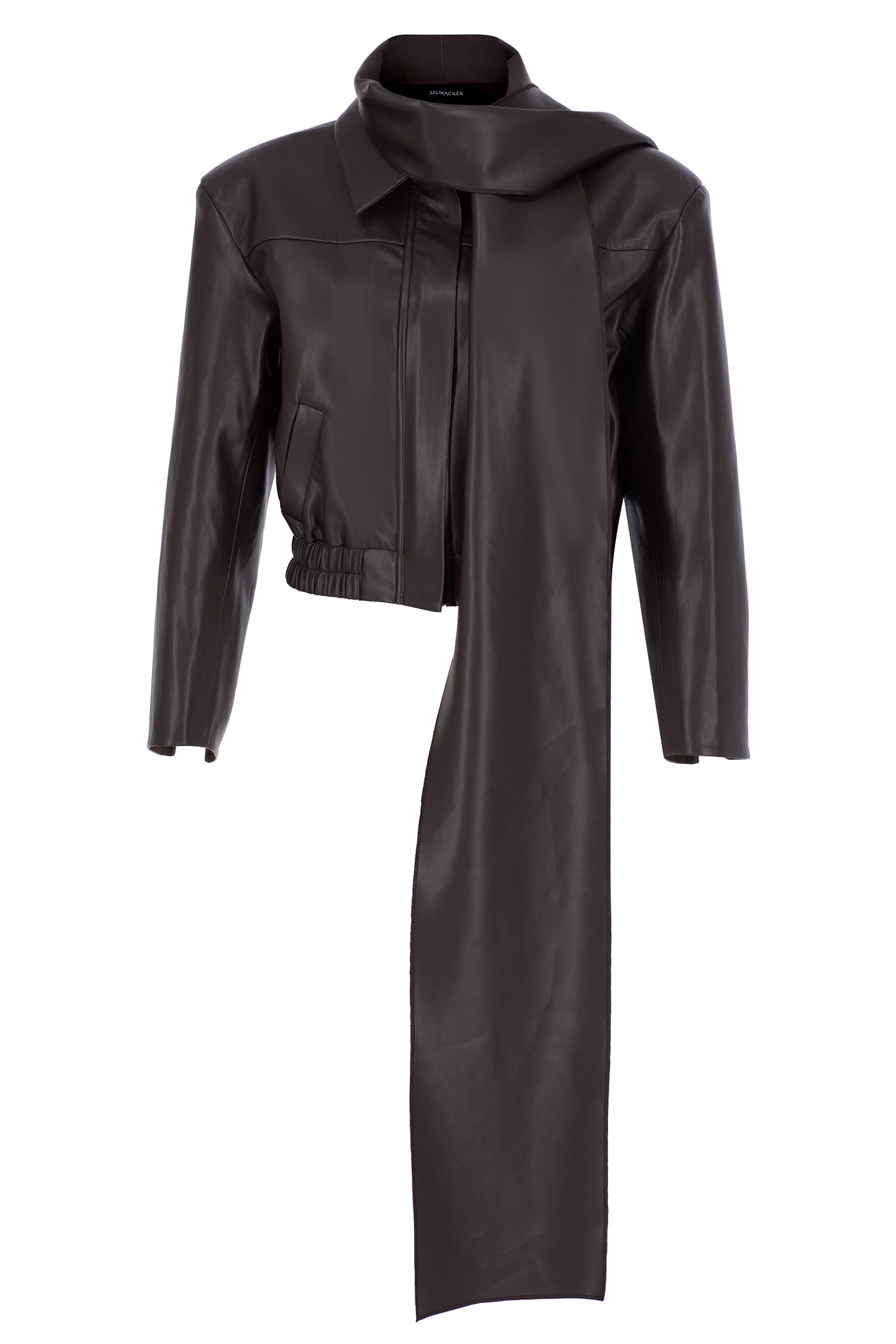 Paris Dark Brown Leather Jacket – EN-SELMACILEK