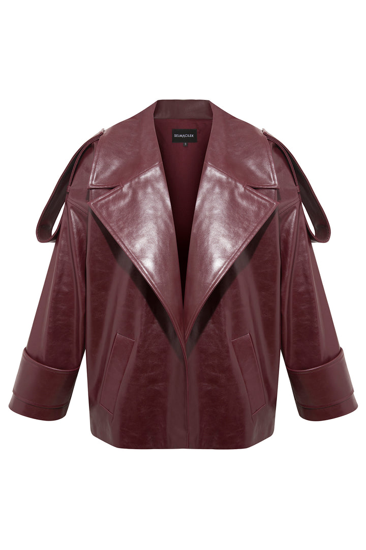 Galya Burgundy Jacket