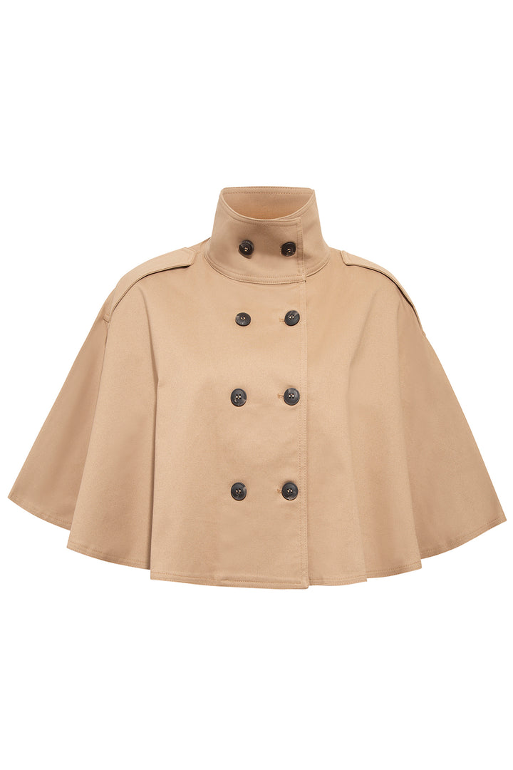 Mirel Camel Canvas Jacket