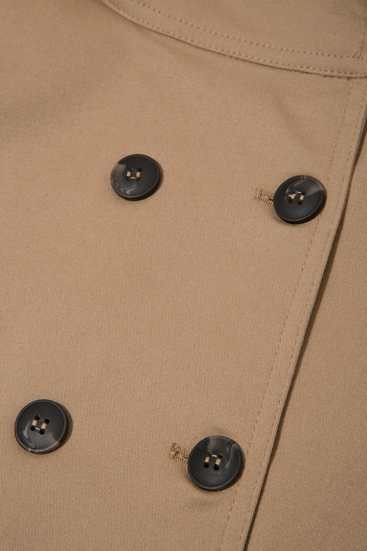 Mirel Camel Canvas Jacket