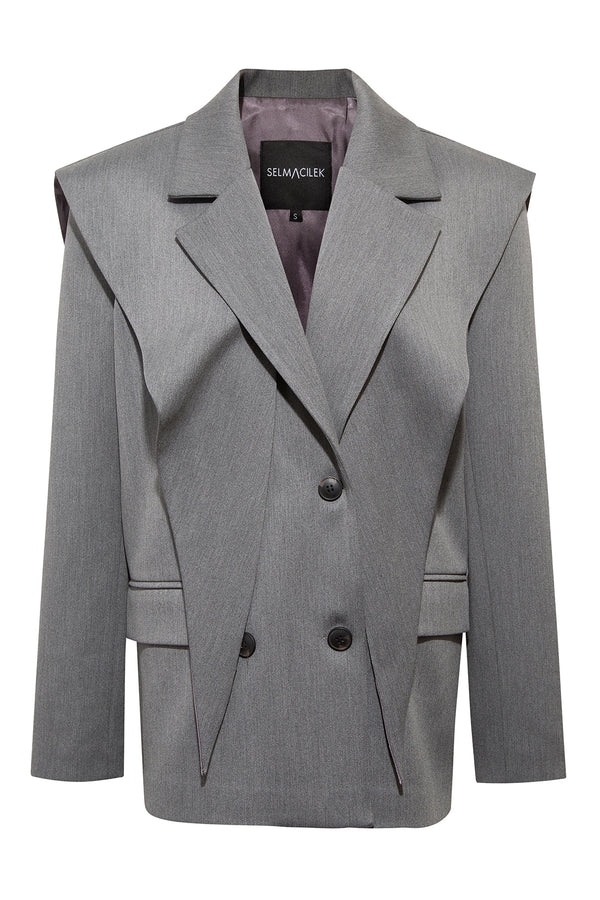 Omu Gray Blazer