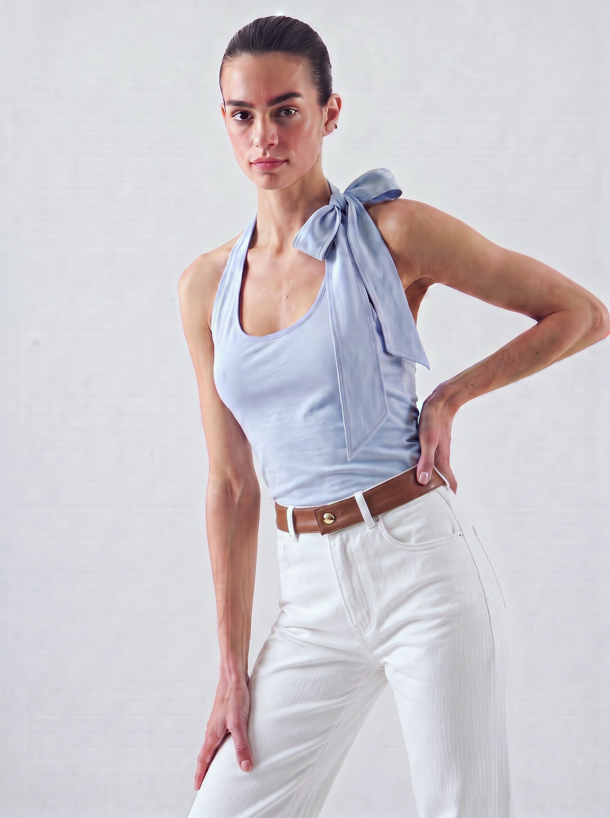 Elena Tank Top – Blue
