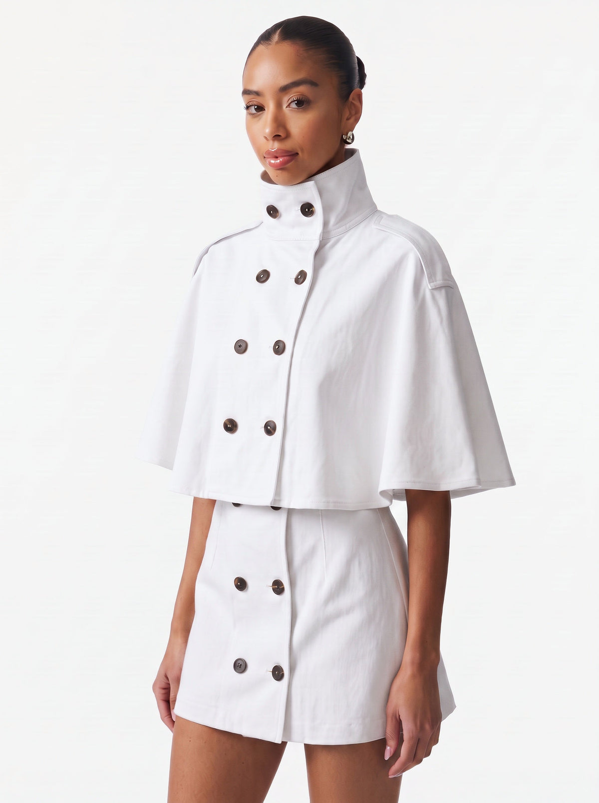 Mirel Canvas Jacket – White