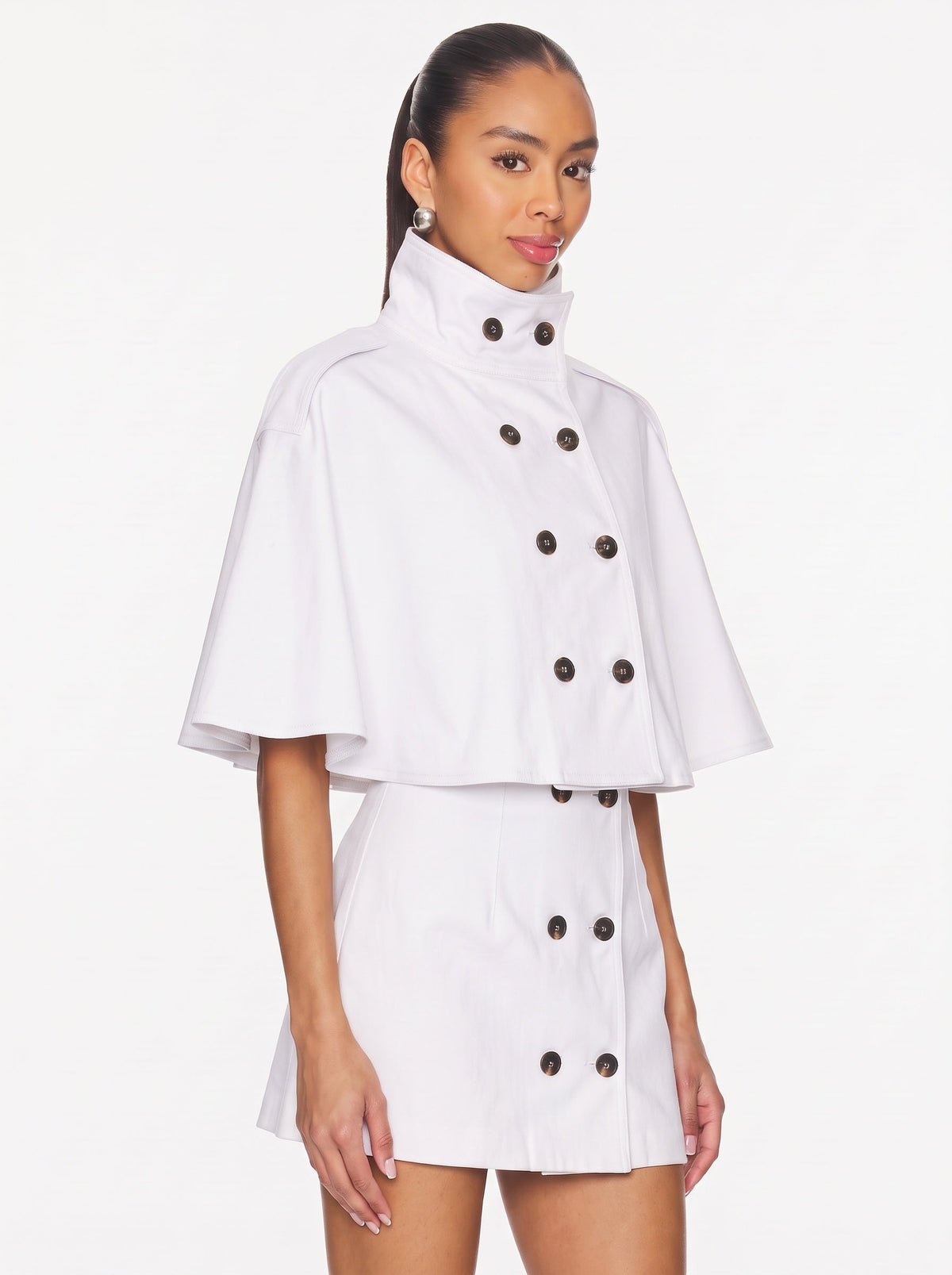 Mirel Canvas Jacket – White