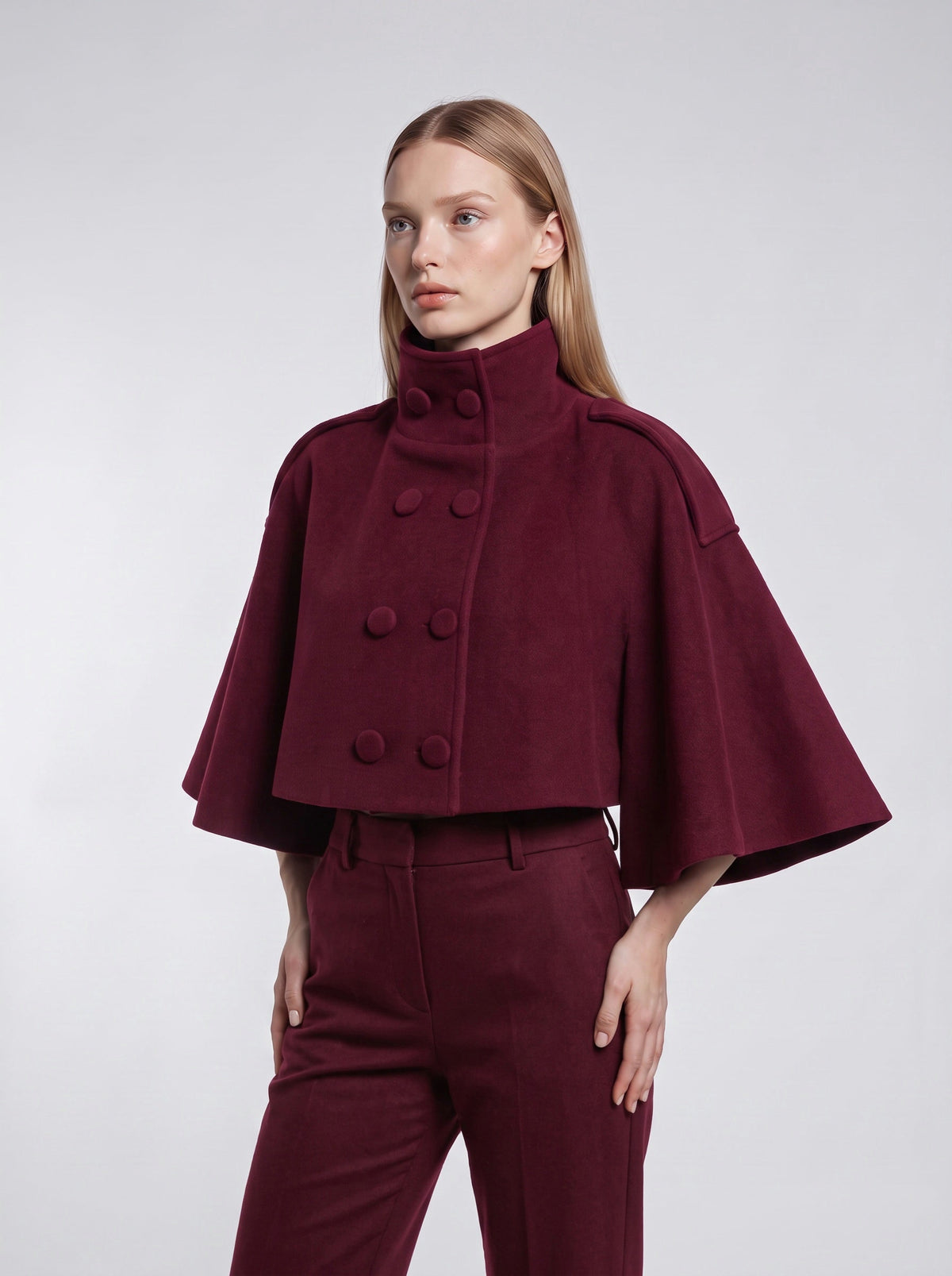 Mirel Melton Jacket – Burgundy