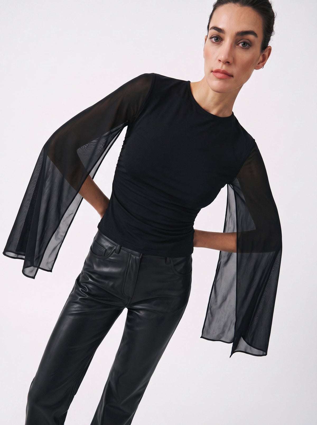 Monarch Blouse – Black