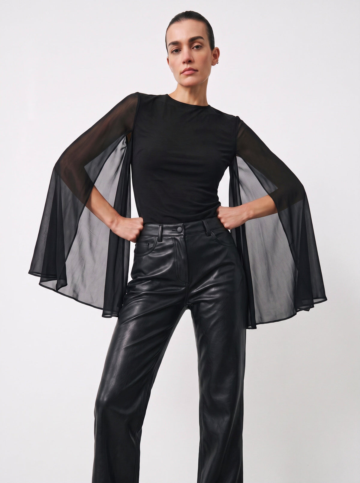 Monarch Blouse – Black