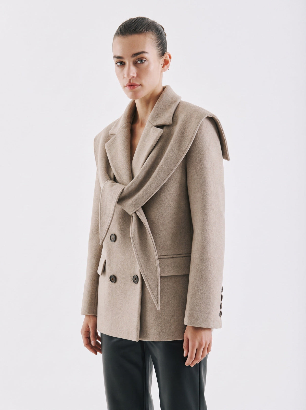 Omu Coat – Beige