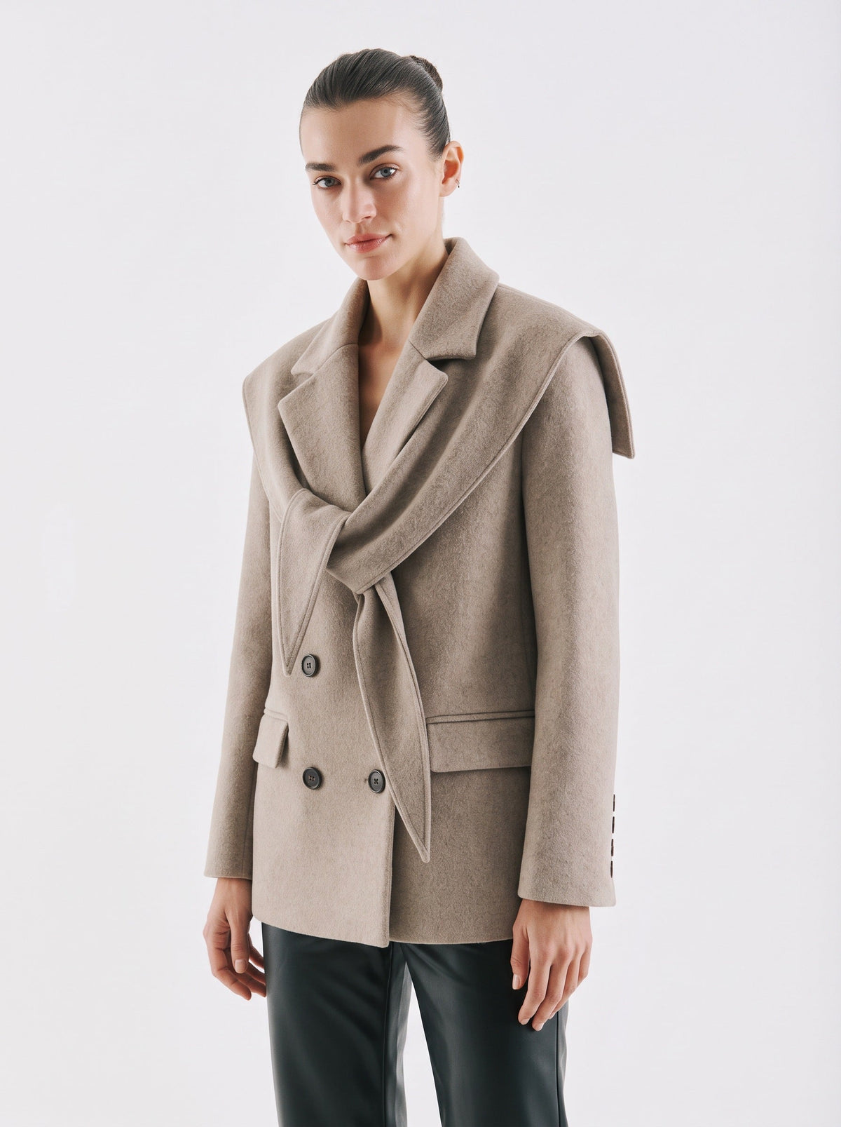 Omu Coat – Beige