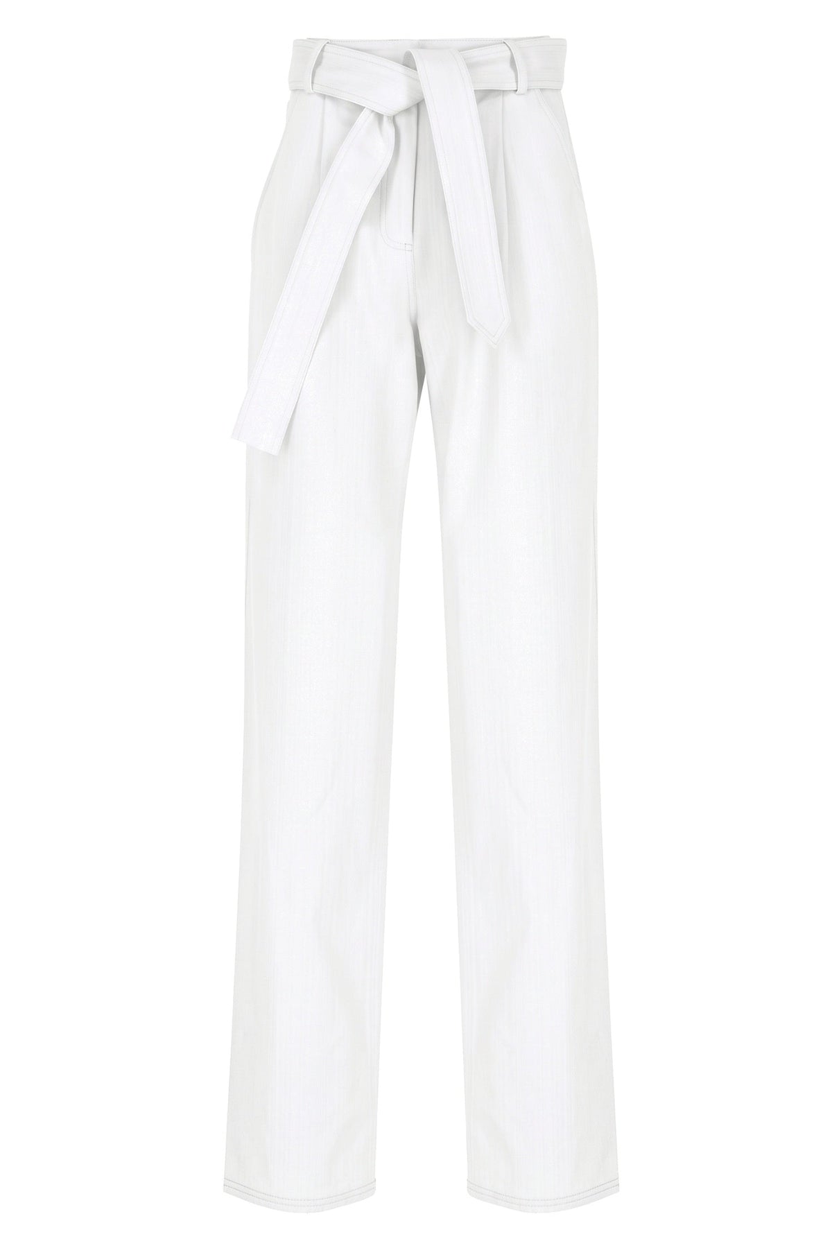 Riven Trousers – White
