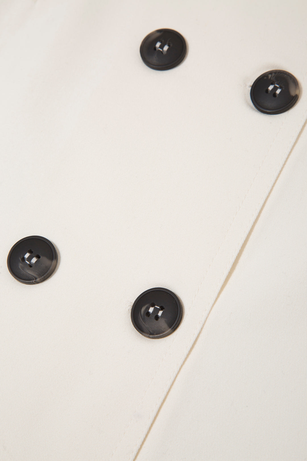 Mirel Ecru Mini Skirt