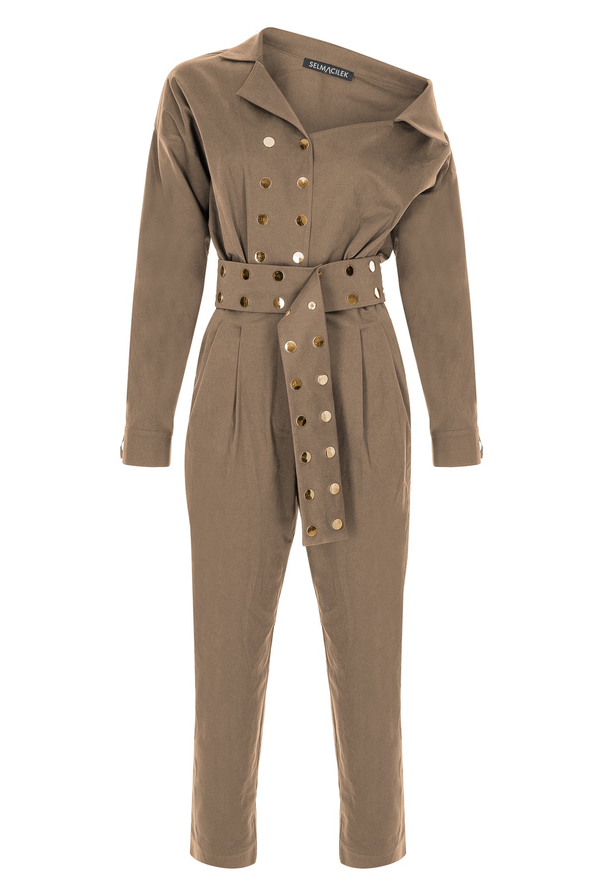 Milan Jumpsuit – Camel