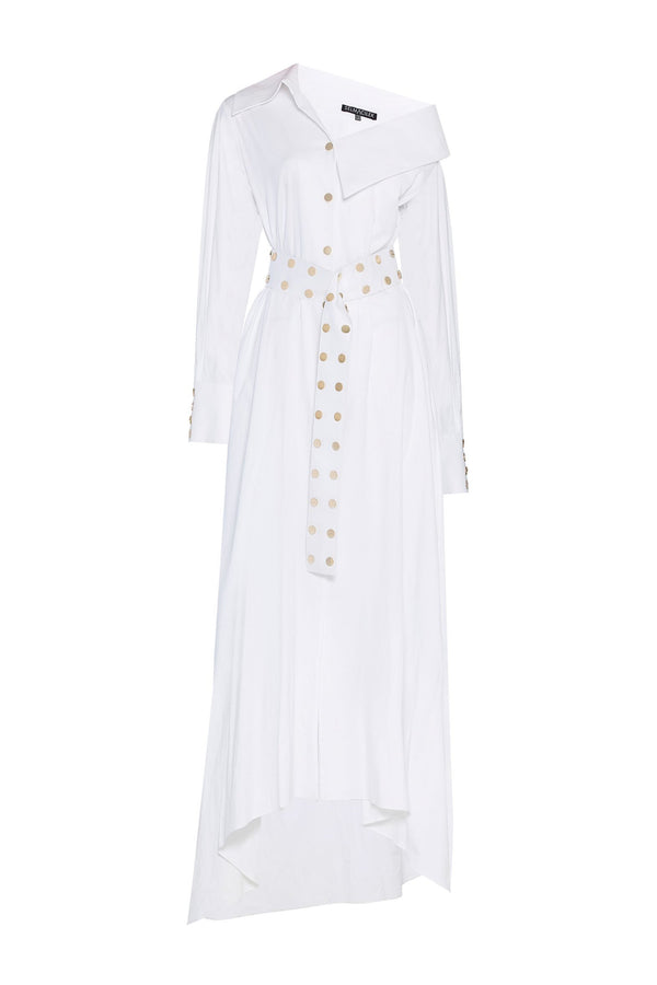 Milan White Maxi Dress